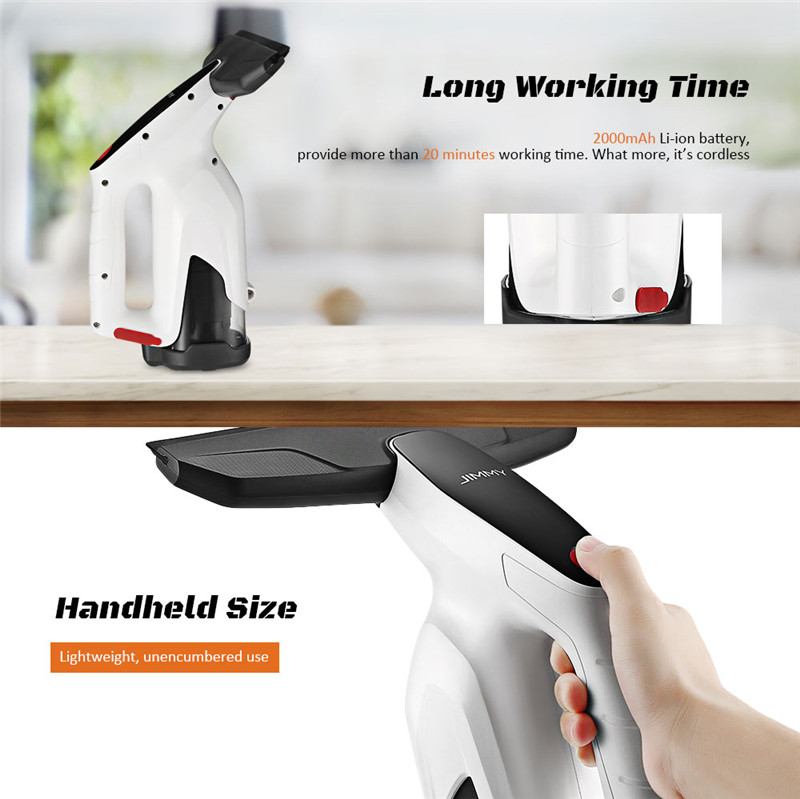 JIMMY Cordless Window Glass Vacuum Cleaner