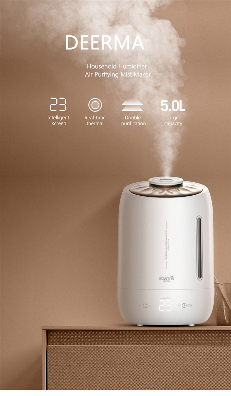 DEERMA DEM - F600 household humidifier air purifying mist maker