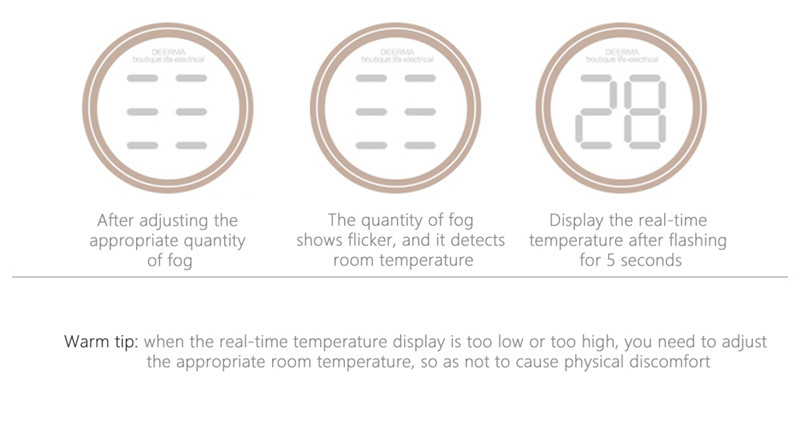 DEERMA DEM - F600 household humidifier air purifying mist maker DEERMA DEM - F600 household humidifier air purifying mist maker