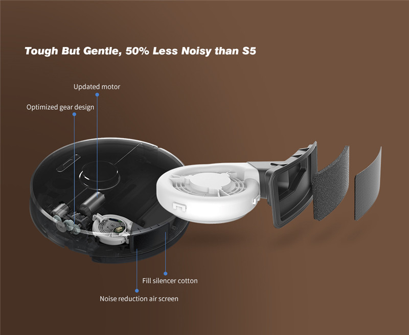 Xiaomi youpin roborock S6 robot vacuum cleaner Xiaomi youpin roborock S6 robot vacuum cleaner