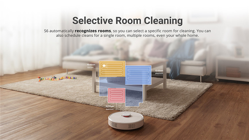 Xiaomi youpin roborock S6 robot vacuum cleaner Xiaomi youpin roborock S6 robot vacuum cleaner