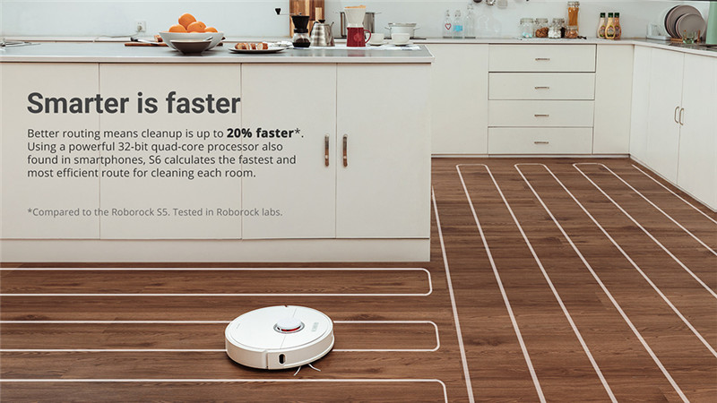 Xiaomi youpin roborock S6 robot vacuum cleaner Xiaomi youpin roborock S6 robot vacuum cleaner