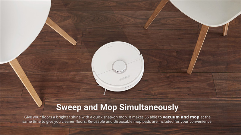 Xiaomi youpin roborock S6 robot vacuum cleaner Xiaomi youpin roborock S6 robot vacuum cleaner