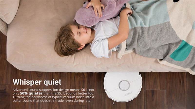 Xiaomi youpin roborock S6 robot vacuum cleaner Xiaomi youpin roborock S6 robot vacuum cleaner