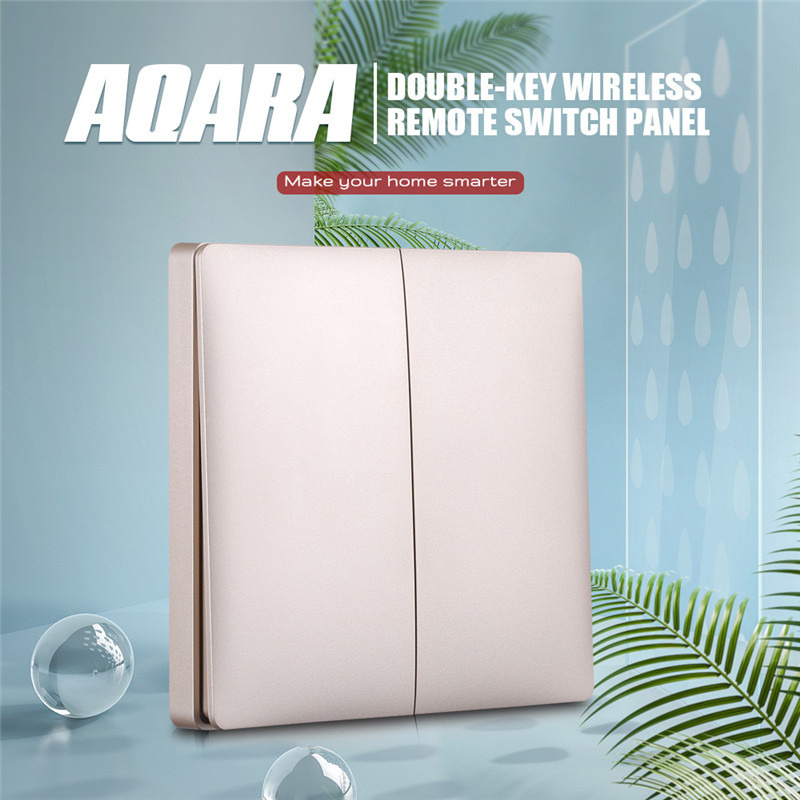 Aqara double-key wall intelligent linkage light control home switch panel