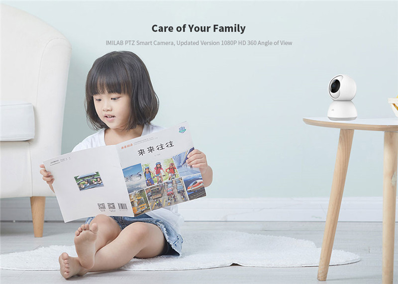 IMILAB 1080P HD Smart Wireless IP Camera Indoor Surveillance IMILAB 1080P HD Smart Wireless IP Camera Indoor Surveillance