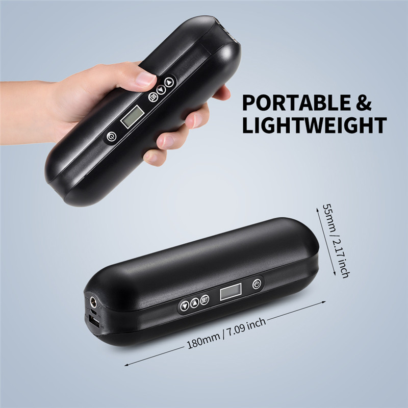 Portable air compressor mini electric inflator