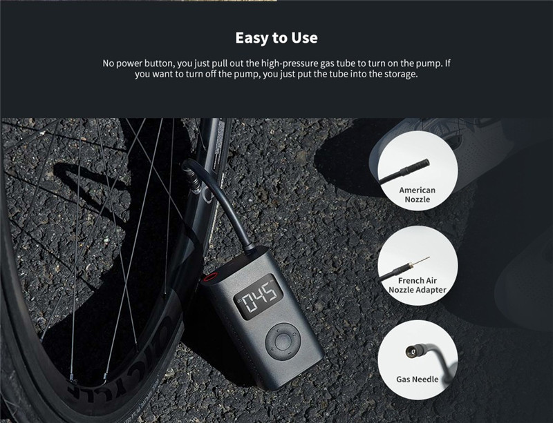  Xiaomi MIJIA bicycle pump