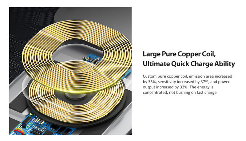 Baseus 15W QI Wireless Charger Stand Baseus 15W QI Wireless Charger Stand
