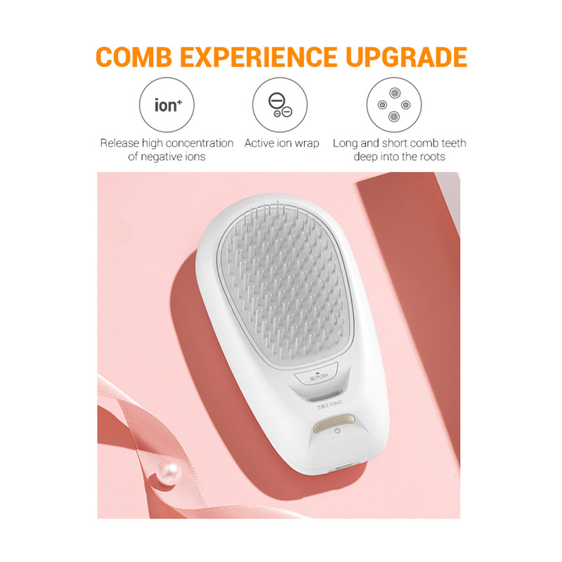 WéllSkins electric negative Ion hair comb scalp massage WéllSkins electric negative Ion hair comb scalp massage