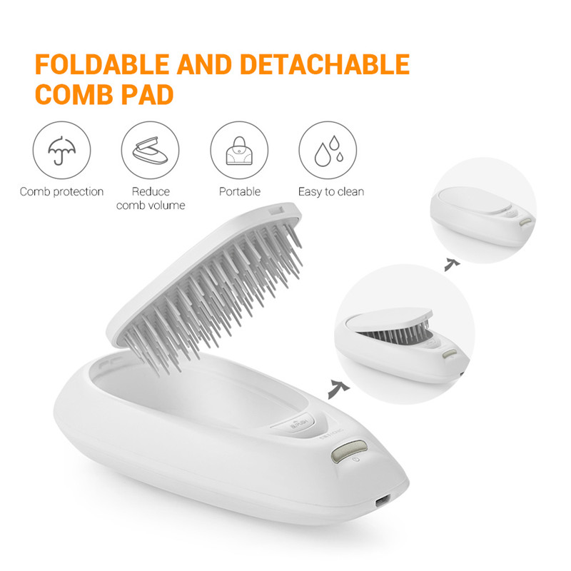 WéllSkins electric negative Ion hair comb scalp massage WéllSkins electric negative Ion hair comb scalp massage