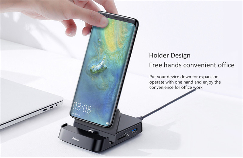 Baseus 7 in 1 Type-C HUB Docking Station Adapter Baseus 7 in 1 Type-C HUB Docking Station Adapter