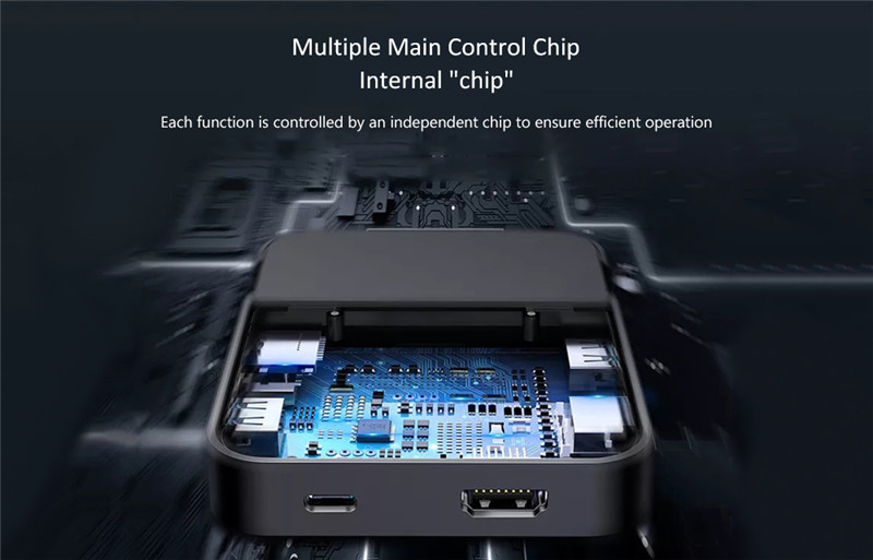 Baseus 7 in 1 Type-C HUB Docking Station Adapter Baseus 7 in 1 Type-C HUB Docking Station Adapter