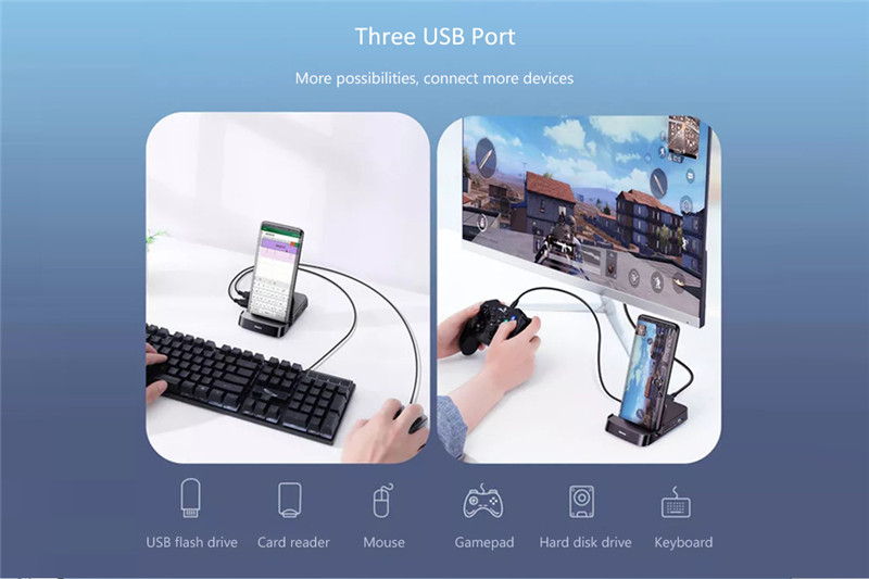 Baseus 7 in 1 Type-C HUB Docking Station Adapter