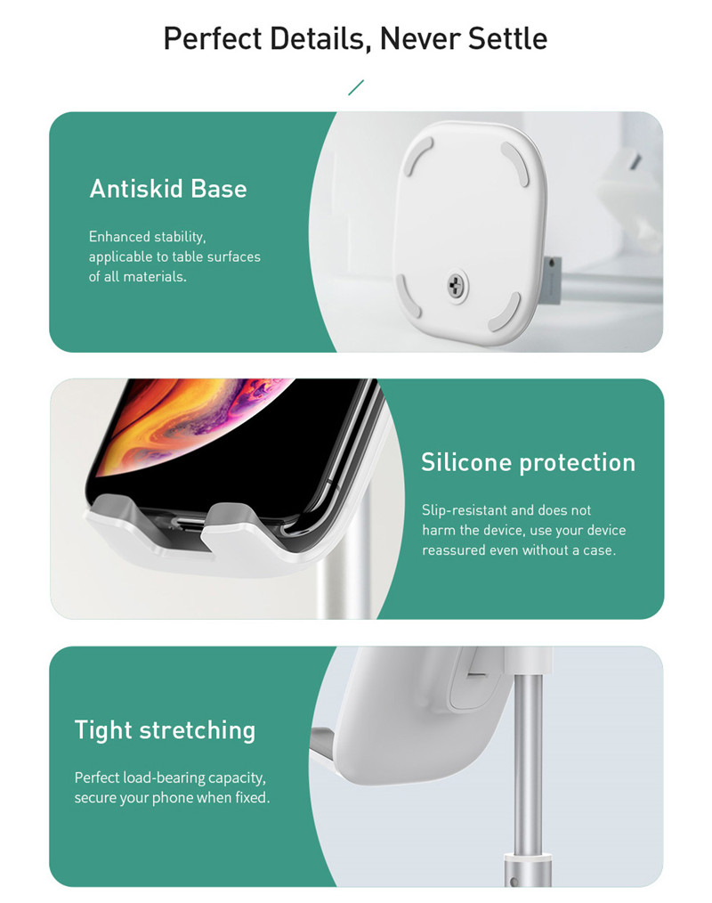 Baseus Literary Youth Desktop Telescopic Bracket Holder Baseus Literary Youth Desktop Telescopic Bracket Holder