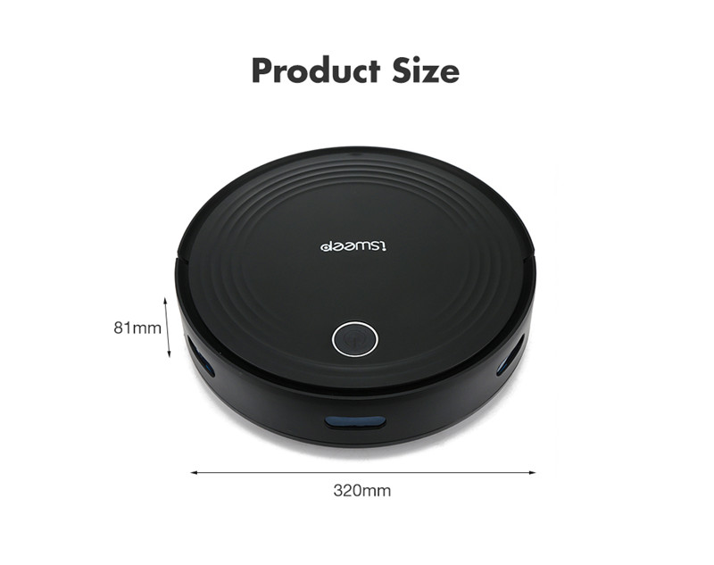 isweep S316 robotic vacuum cleaner sweeping robot