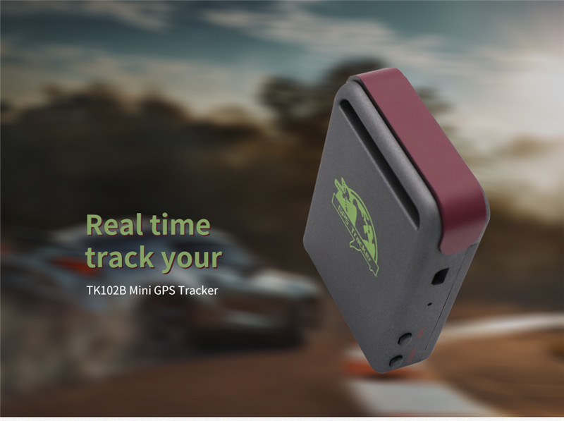 TK102B Mini Real-time GPS Tracker Vehicle Tracking Device