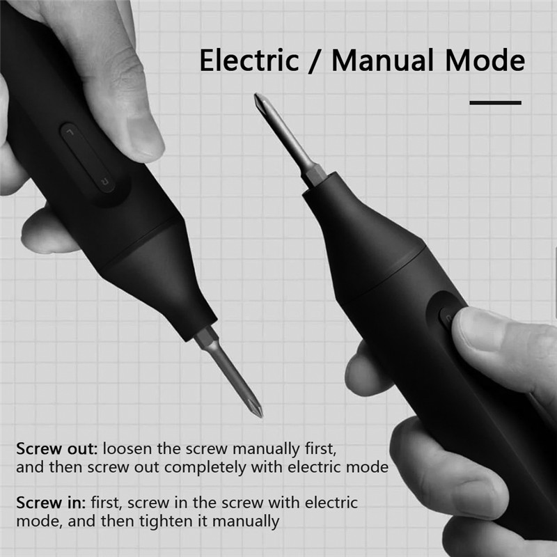 MIJIA cordless electric and manual screwdriver set