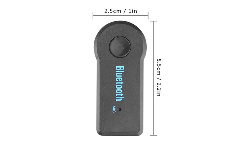 Mini 3.5MM jack AUX audio MP3 music bluetooth receiver car kit wireless handsfree speaker headphone adapter