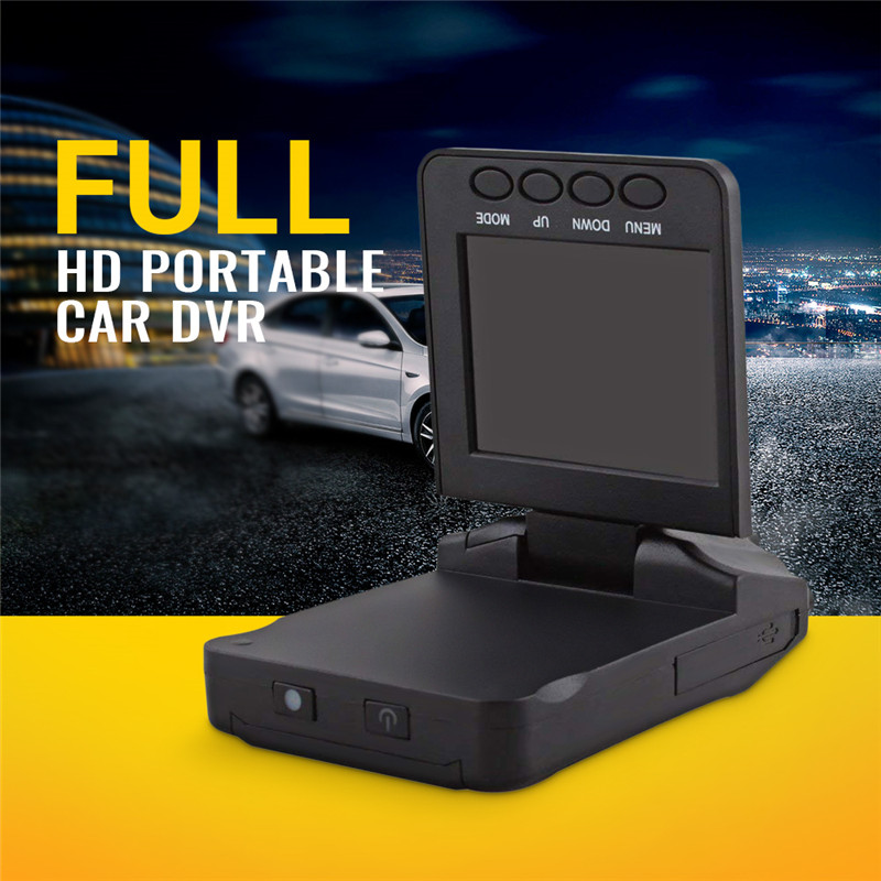 1080P portable car DVR 2.5-inch LCD screen motion detection