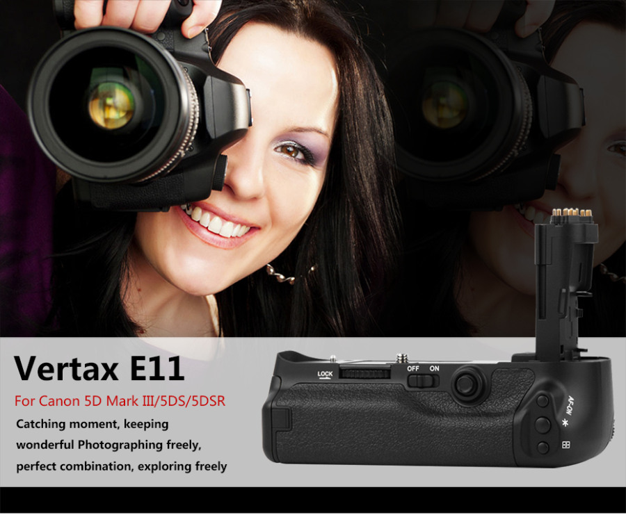 PIXEL E11 Battery Grip Holder for Canon 5D Mark III