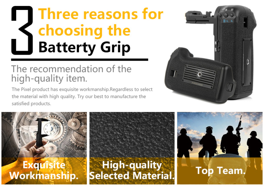 Pixel Vertax E9 Battery Grip For Canon 60D Pixel Vertax E9 Battery Grip For Canon 60D