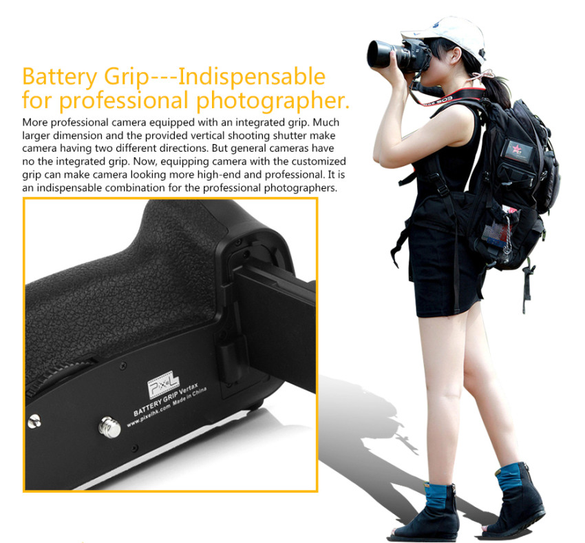 Pixel Vertax E9 Battery Grip For Canon 60D Pixel Vertax E9 Battery Grip For Canon 60D