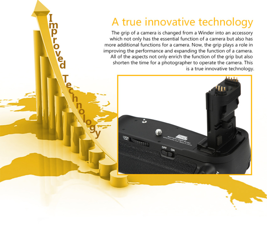 Pixel Vertax E9 Battery Grip For Canon 60D Pixel Vertax E9 Battery Grip For Canon 60D