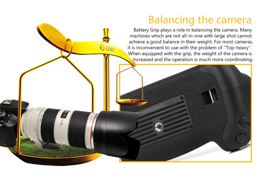 Pixel Vertax E9 Battery Grip For Canon 60D Pixel Vertax E9 Battery Grip For Canon 60D