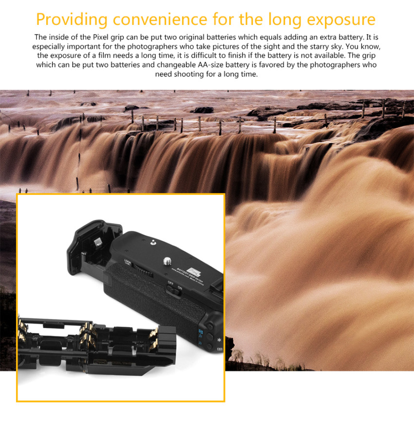 Pixel Vertax E9 Battery Grip For Canon 60D Pixel Vertax E9 Battery Grip For Canon 60D