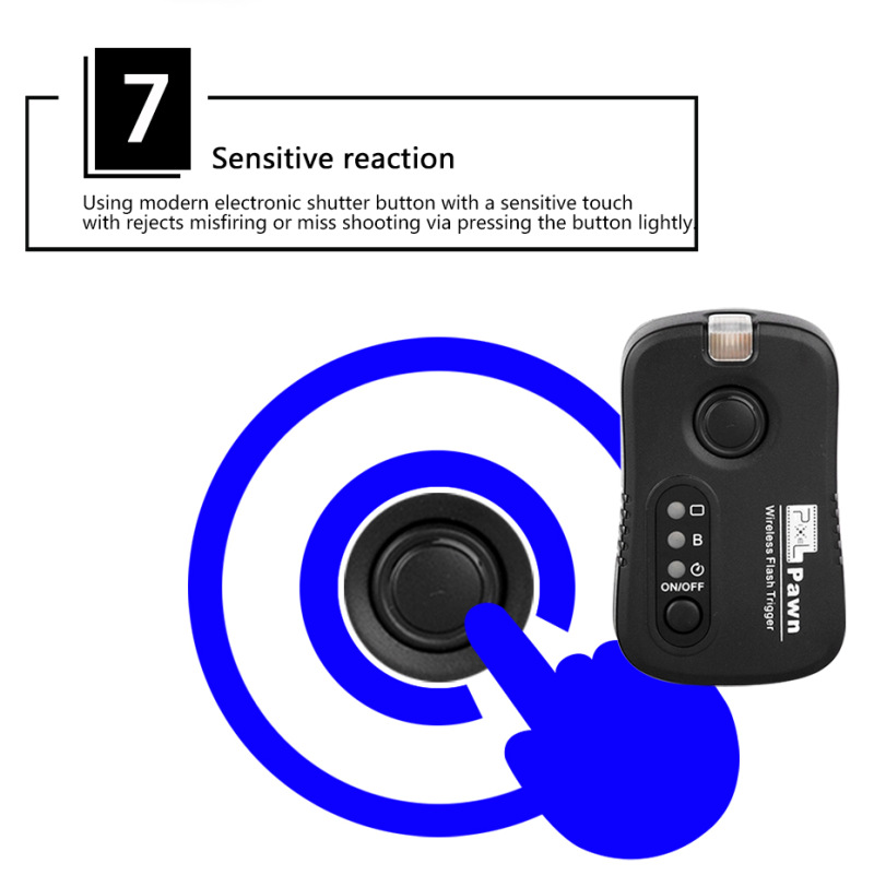 TF-364 Remote Shutter for Olympus Panasonic Pixel Pawn TF-364 Wireless Flash Trigger