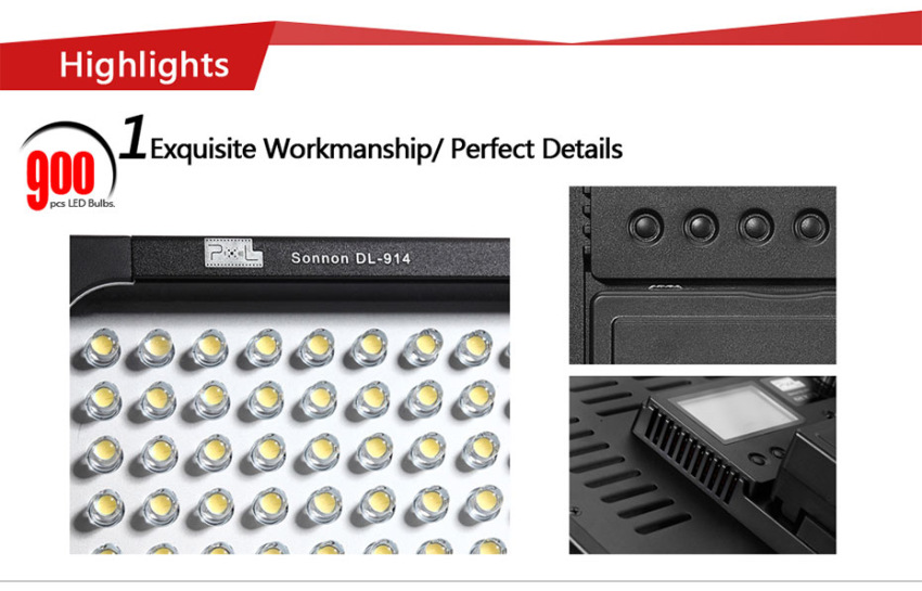 PIXEL DL-914 PIXEL DL-914 Video LED Fill Light