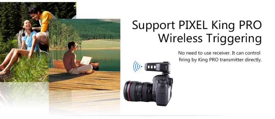 PIXEL X800C Pro E-TTL HSS Wireless Flash Speedlite for Canon