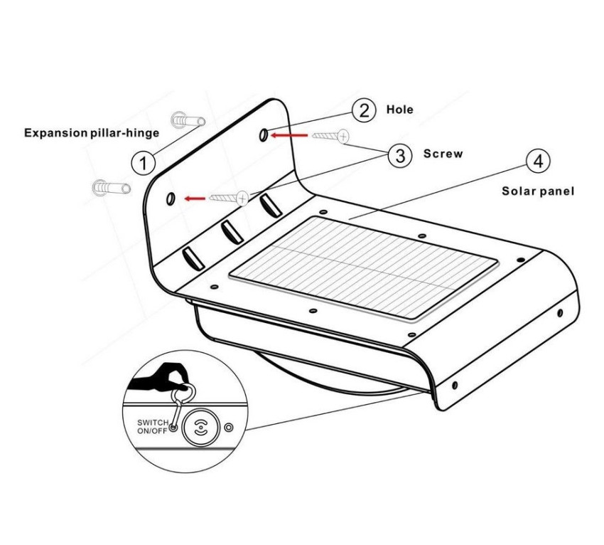 Outdoor Waterproof Wall Led Light