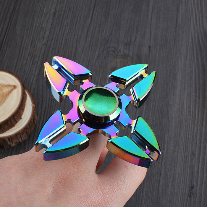 Metal Crab Aluminum Fidget Spinners Fingertip Gyro Toys