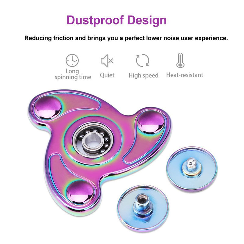 Snail Aluminum Fidget Spinners Fingertip Gyro Toys