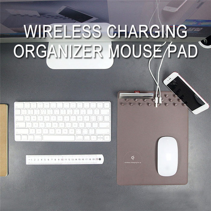 Qi Wireless Charger Charging Holder Mouse Pad