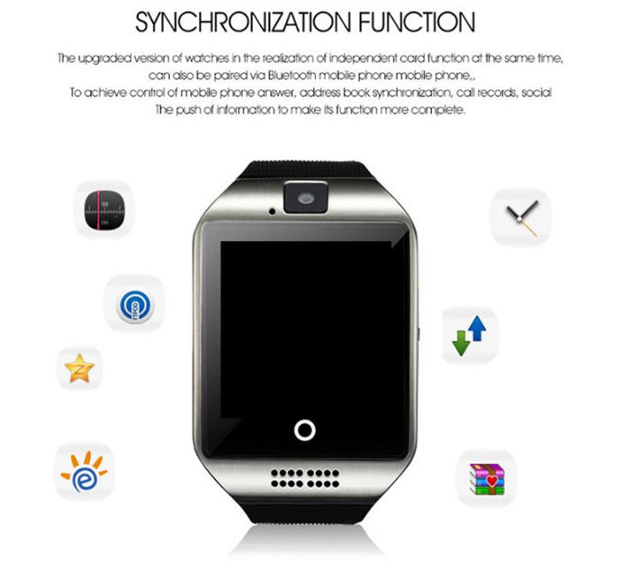 Q18 passometer bluetooth smart watch Q18 passometer bluetooth smart watch