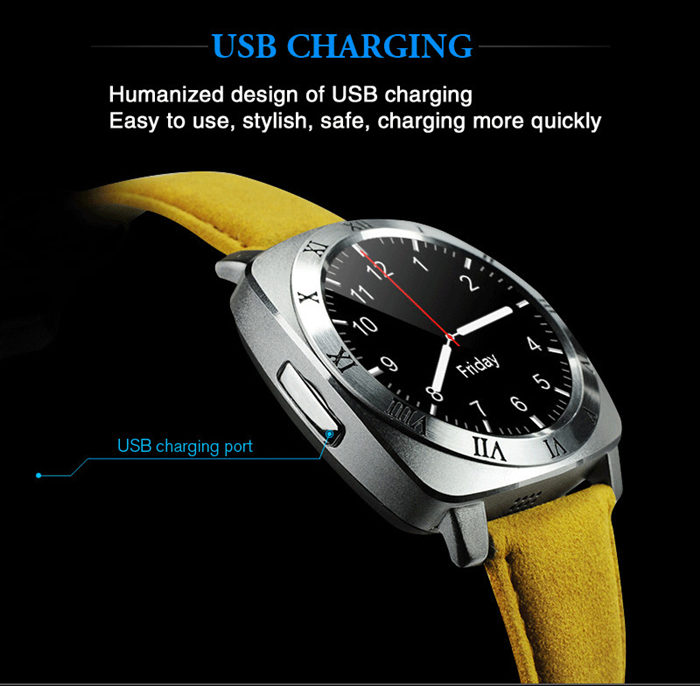X3 smart watch bluetooth wristwatch with camera