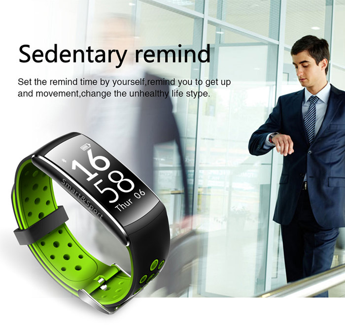 Q8 Waterproof Smart Bracelet Bluetooth Wristband Smartband For Android iPhone