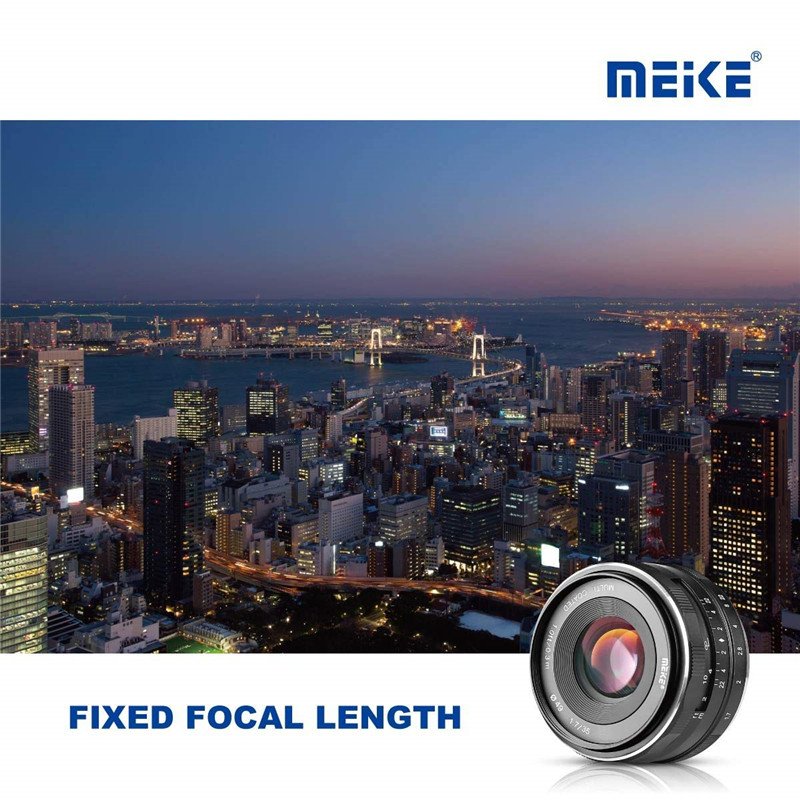 Meike 35mm F1.7 Large Aperture Manual Prime Fixed Lens APS-C for Sony