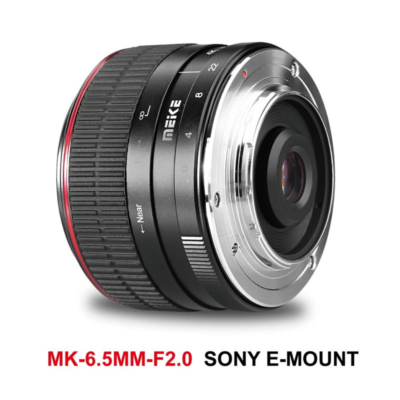 Meike 6.5mm f/2.0 Ultra Wide Fisheye Lens For Sony Meike 6.5mm f/2.0 Ultra Wide Fisheye Lens For Sony