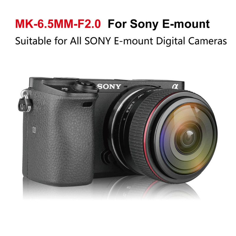 Meike 6.5mm f/2.0 Ultra Wide Fisheye Lens For Sony