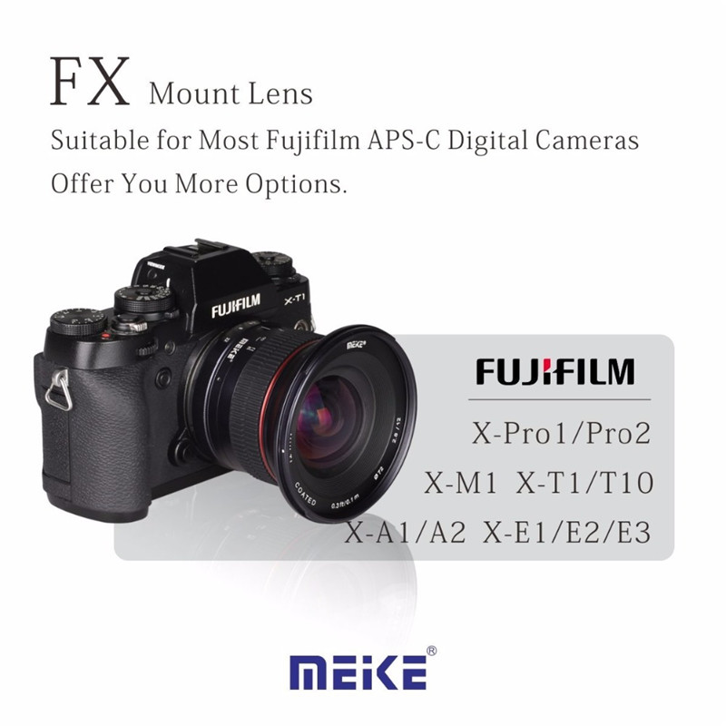 Meike 12mm f2.8 Ultra Wide Angle Fixed Lens Fujifilm Camera Meike 12mm f2.8 Ultra Wide Angle Fixed Lens Fujifilm Camera