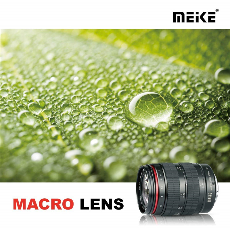 Meike 85mm f/2.8 Manual Focus macro lens for Fuji Cameras