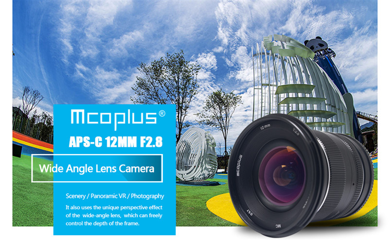 Mcoplus APS-C 12mm F2.8 Wide Angle Macro Manual Focus Lens