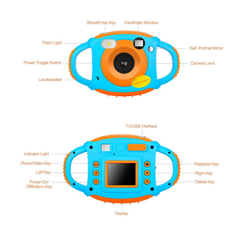 Gm06 Kids Degital Camera HD Kids Camera