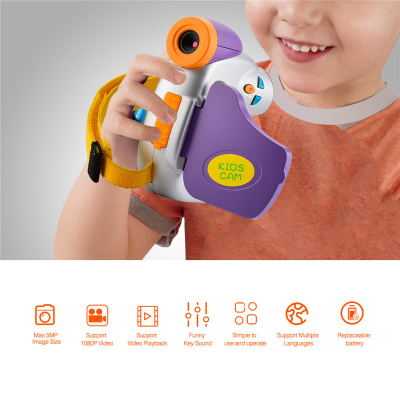 Gm07 Kids Degital Camera HD Kids Camcorder