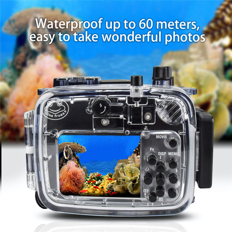 Meikon Sony RX100 VI Underwater Housing Waterproof Case