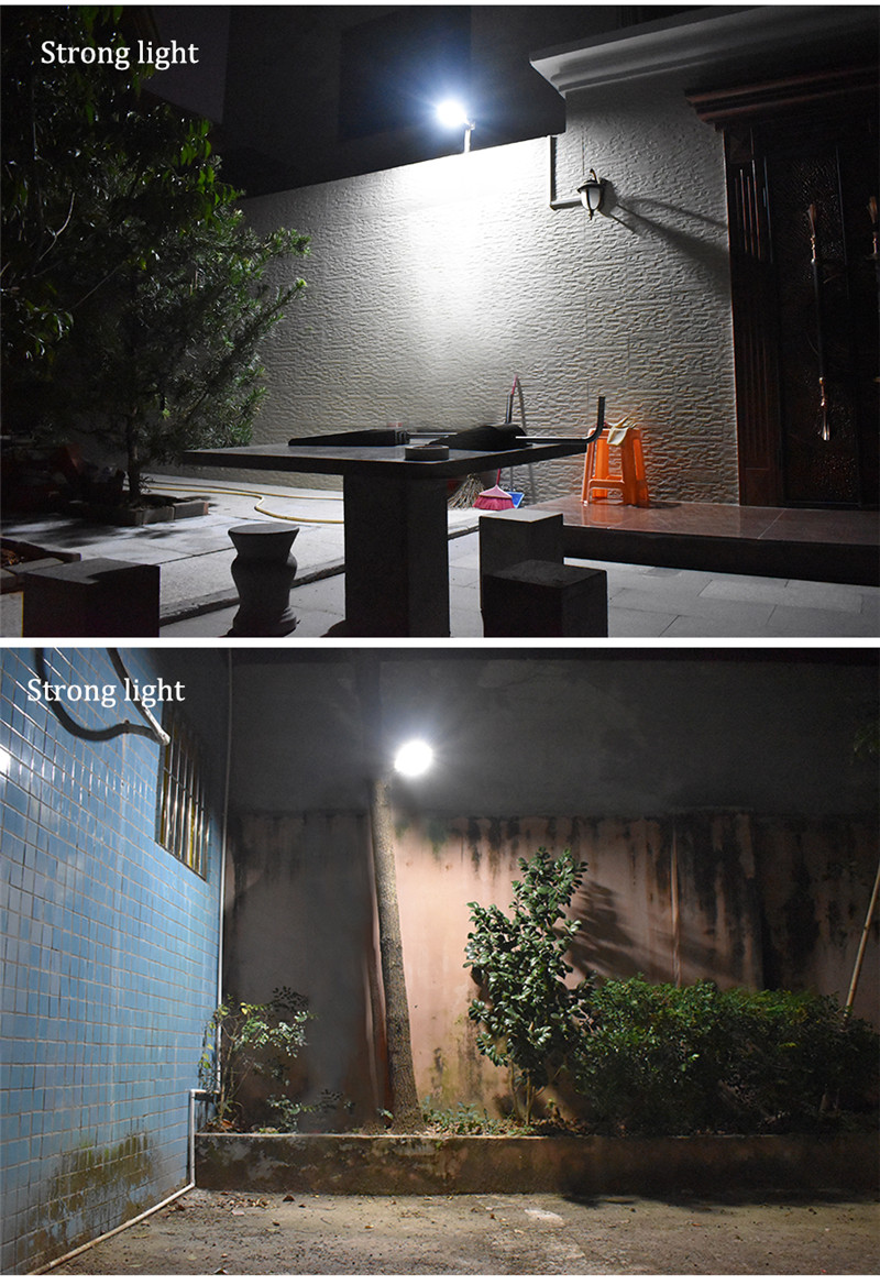 900lm Led Solar Light Outdoor Waterproof Lighting For Garden Wall